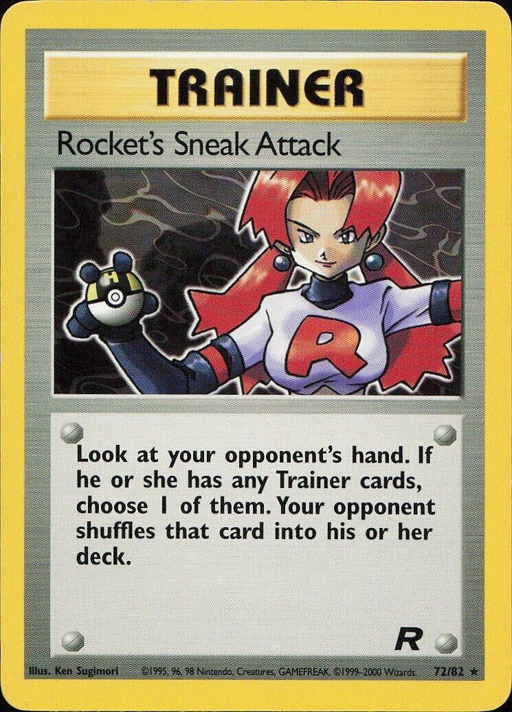 Rocket's Sneak Attack #072 Team Rocket (EN)