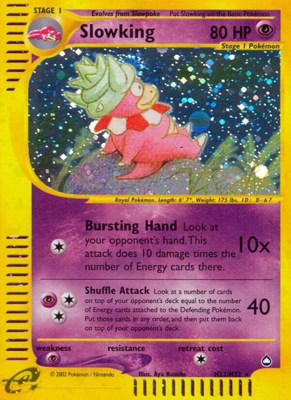 Slowking #H22 Aquapolis (EN)