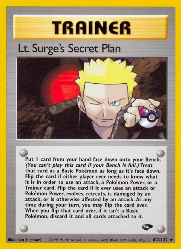 Lt. Surge's Secret Plan #107 Gym Challenge (EN)