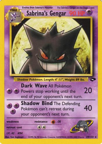 Sabrina's Gengar #029 Gym Challenge (EN)