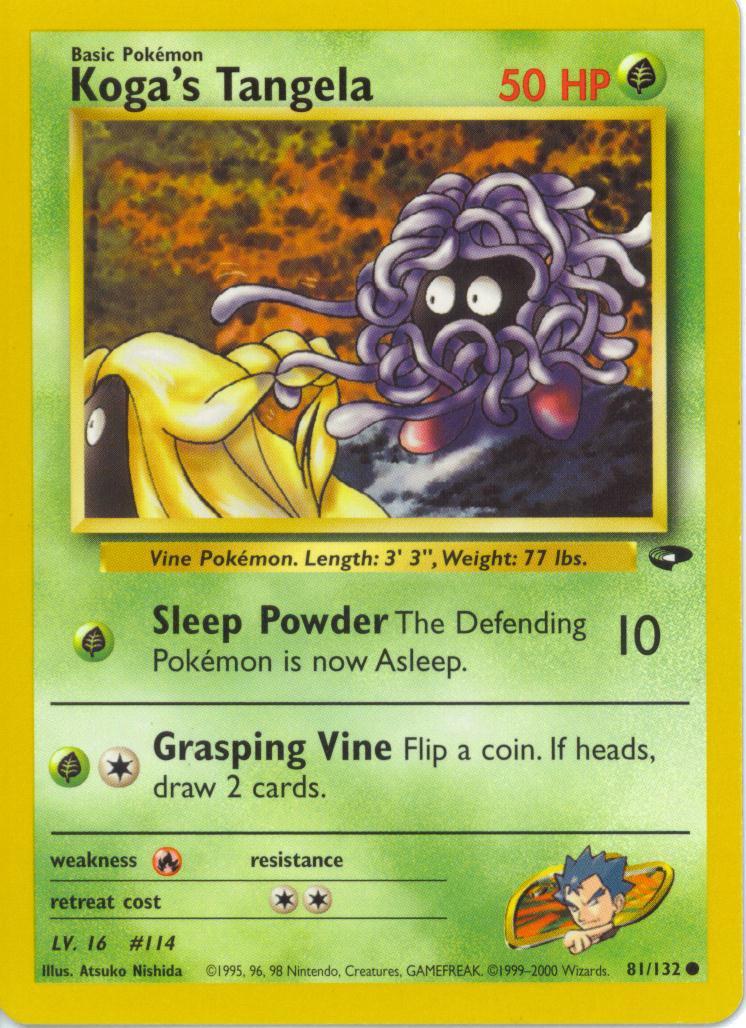 Koga's Tangela #081 Gym Challenge (EN)