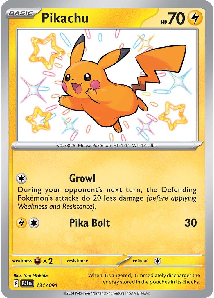 Pikachu #131 Paldean Fates (EN)