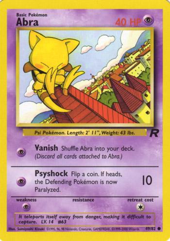 Abra #049 Team Rocket (EN)