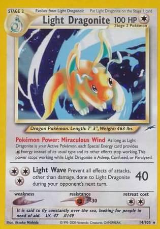 Light Dragonite #014 Neo Destiny (EN)