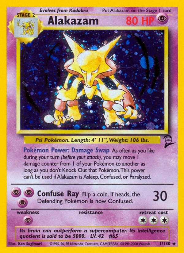 Alakazam #001 Base Set 2 (EN)