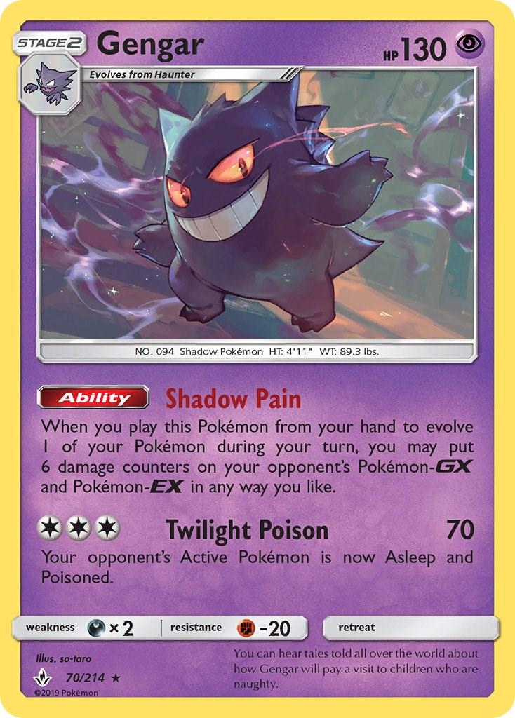 Gengar  #070 Unbroken Bonds (EN)