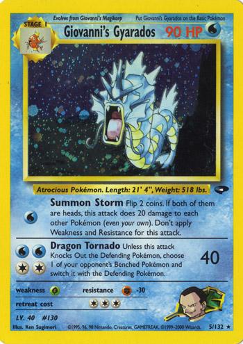 Giovanni's Gyarados #005 Gym Challenge (EN)
