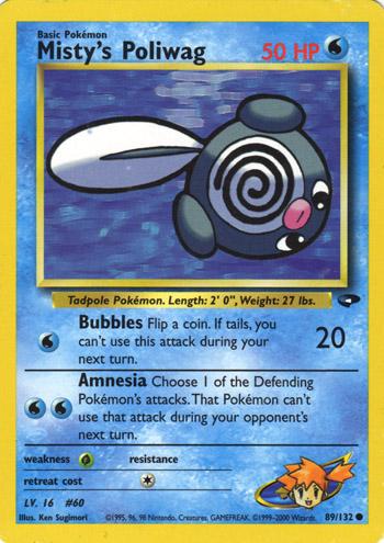 Misty's Poliwag #089 Gym Challenge (EN)