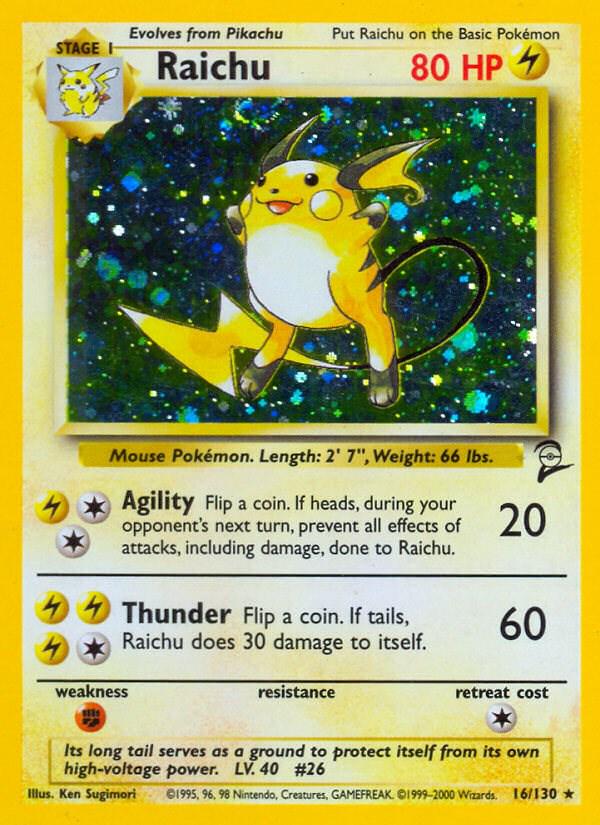 Raichu #016 Base Set 2 (EN)
