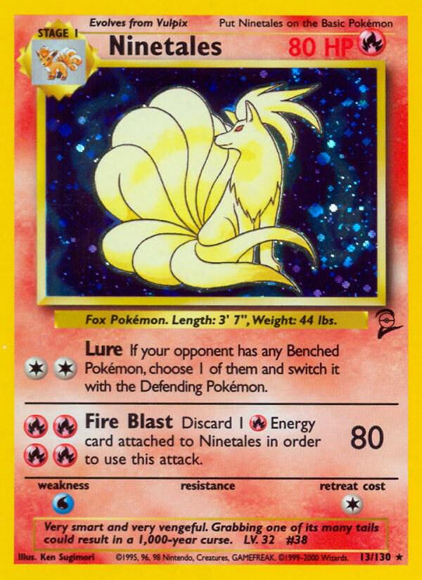 Ninetales #013 Base Set 2 (EN)