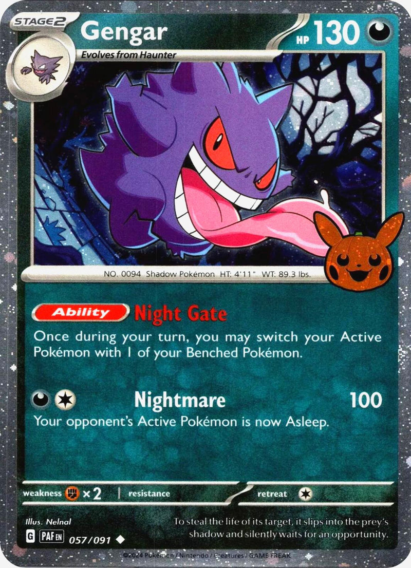 Gengar  #057 Pokémon Trick Or Trade (EN)
