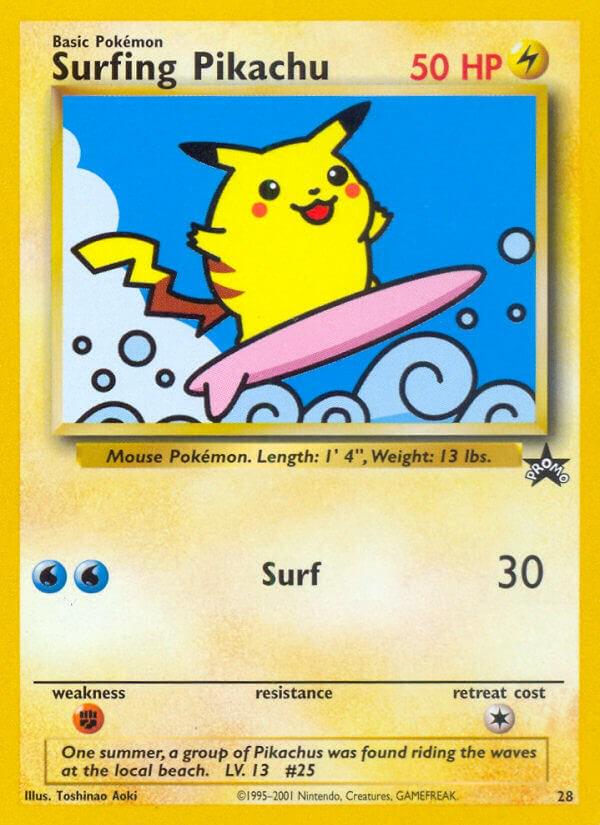 Surfing Pikachu #028 Wizards Black Star Promos (EN)