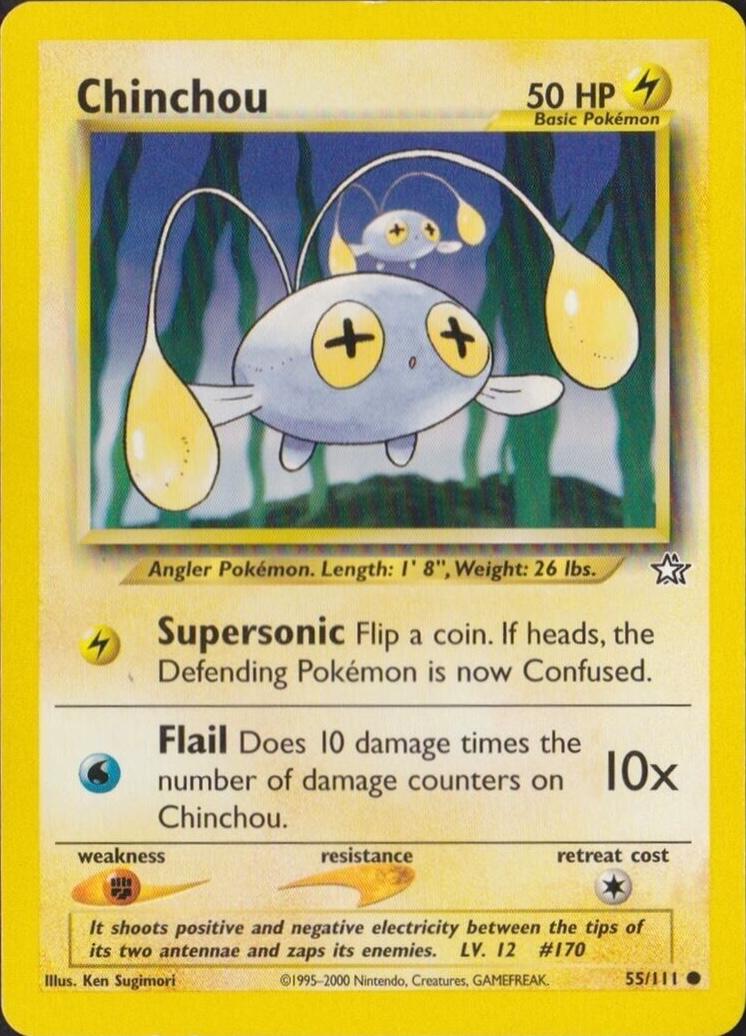 Chinchou #055 Neo Genesis (EN)