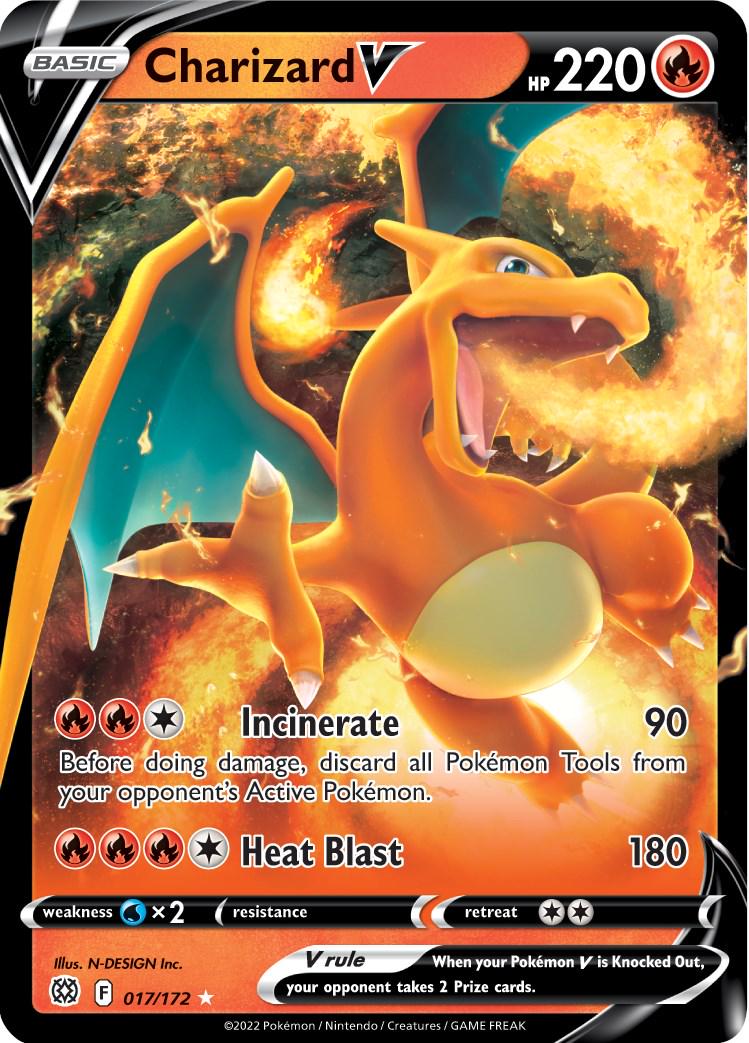 Charizard V #017 Brilliant Stars (EN)