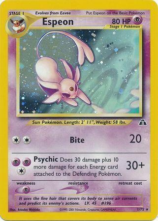 Espeon #001 Neo Discovery (EN)