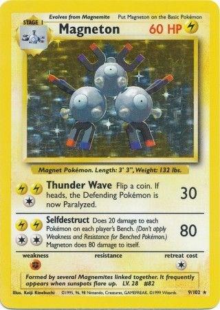 Magneton #009 Base Set (ES)
