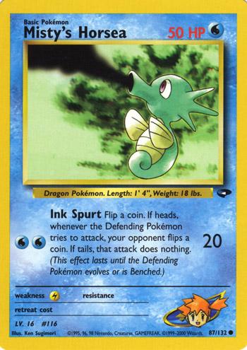 Misty's Horsea #087 Gym Challenge (EN)
