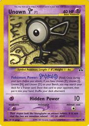 Unown F #048 Neo Discovery (EN)