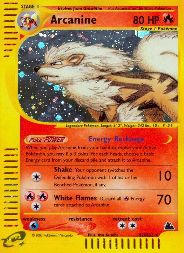 Arcanine #H2 Skyridge (EN)