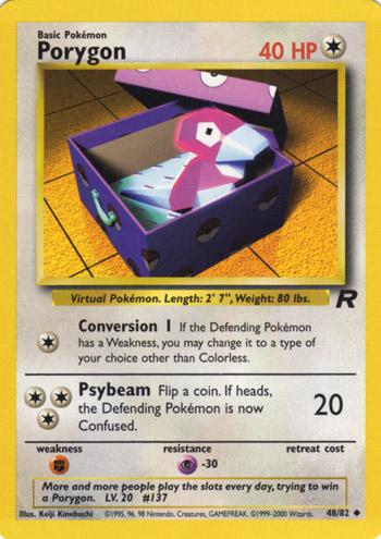 Porygon #048 Team Rocket (EN)