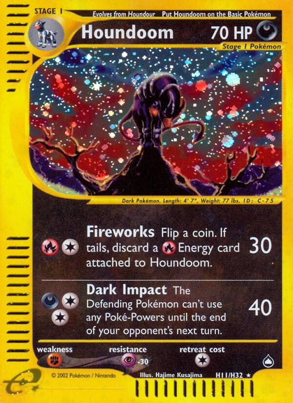Houndoom #H11 Aquapolis (EN)