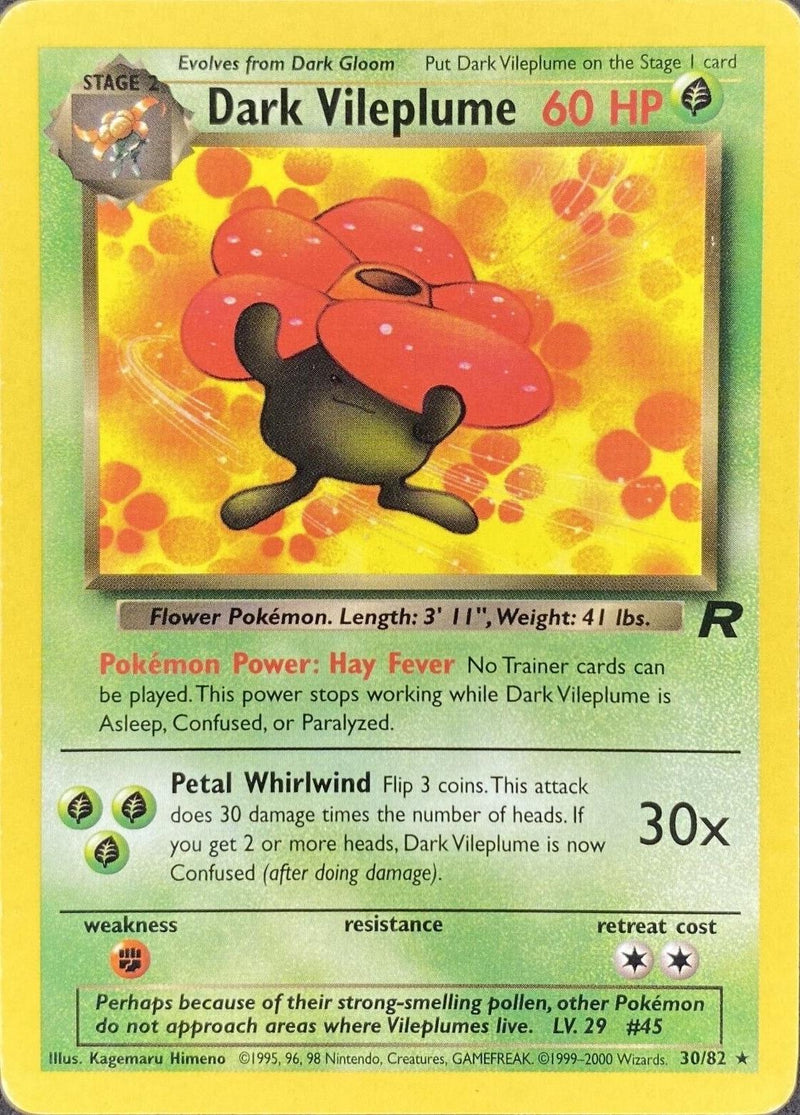 Dark Vileplume #030 Team Rocket (EN)