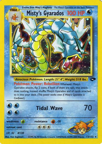 Misty's Gyarados #013 Gym Challenge (EN)