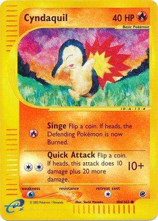 Cyndaquil [RH] #104 Expedition (EN)