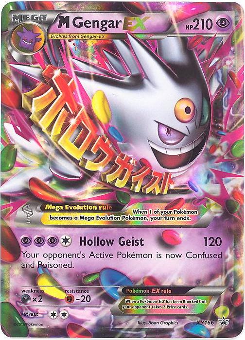 M Gengar EX #166 XY Promo (EN)