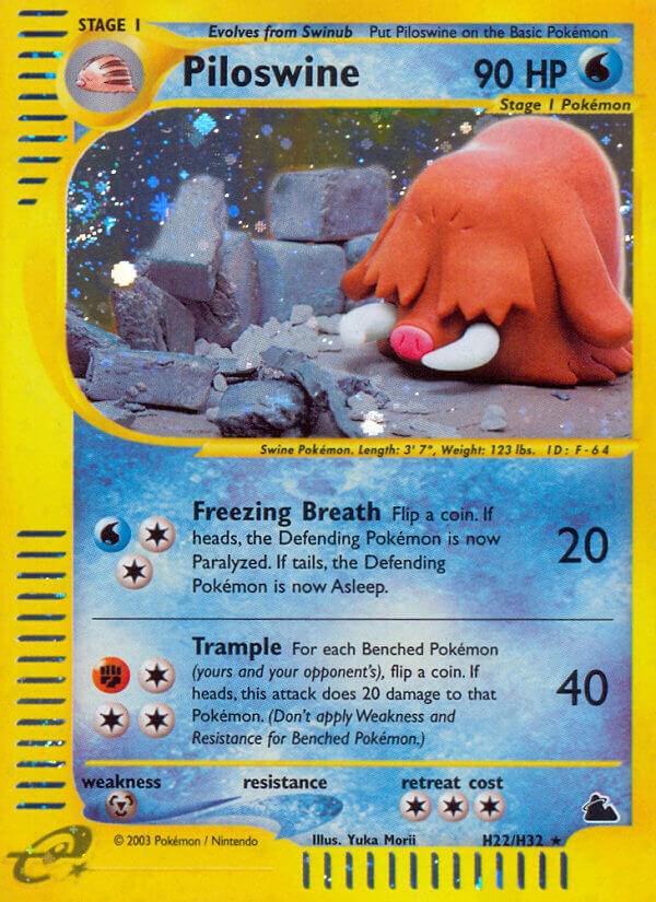 Piloswine #H22 Skyridge (EN)