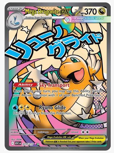 Mega Dragonite Ex #271 Ascended Heroes (EN)