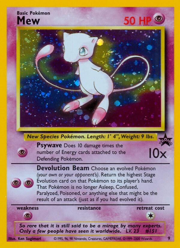 Mew #009 Wizards Black Star Promos (ES)