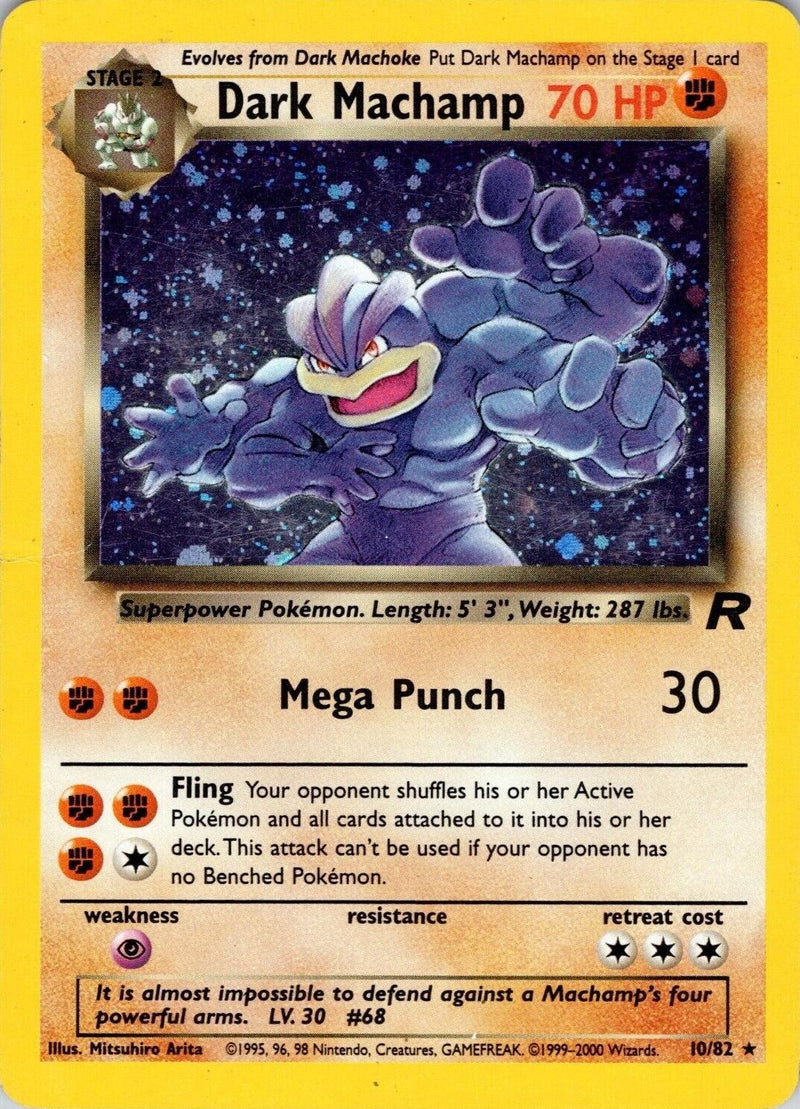 Dark Machamp #010 Team Rocket (EN)