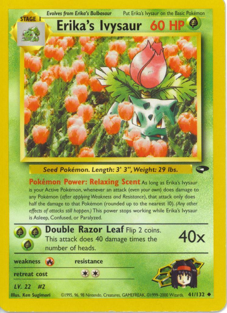 Erika's Ivysaur #041 Gym Challenge (EN)
