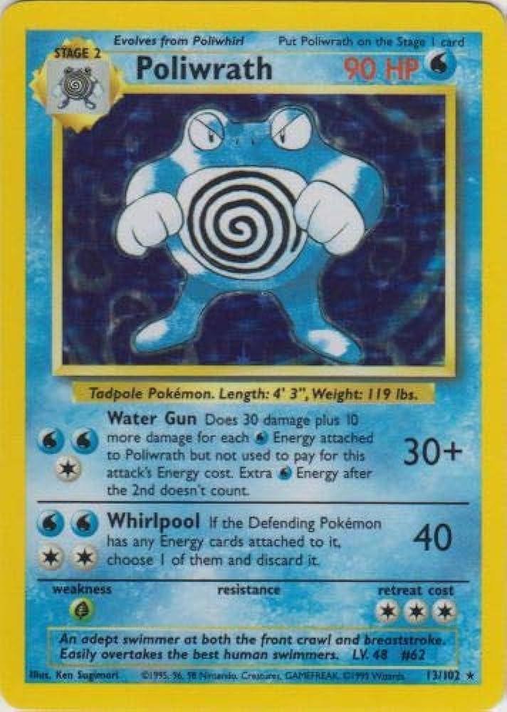Poliwrath #013 Base Set (ES)