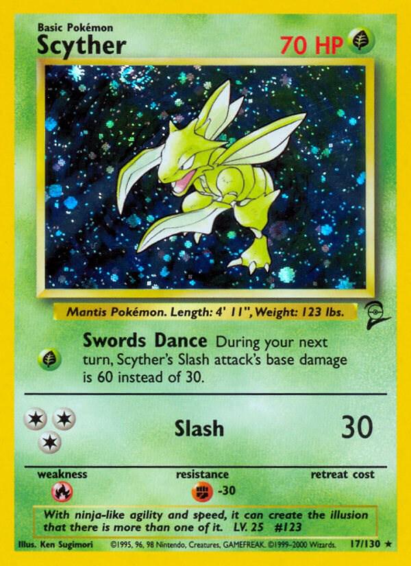 Scyther #017 Base Set 2 (EN)