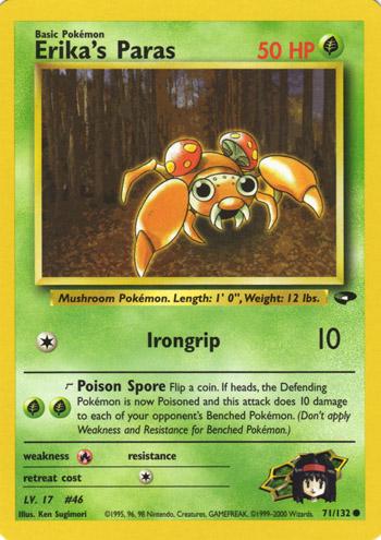 Erika's Paras #071 Gym Challenge (EN)