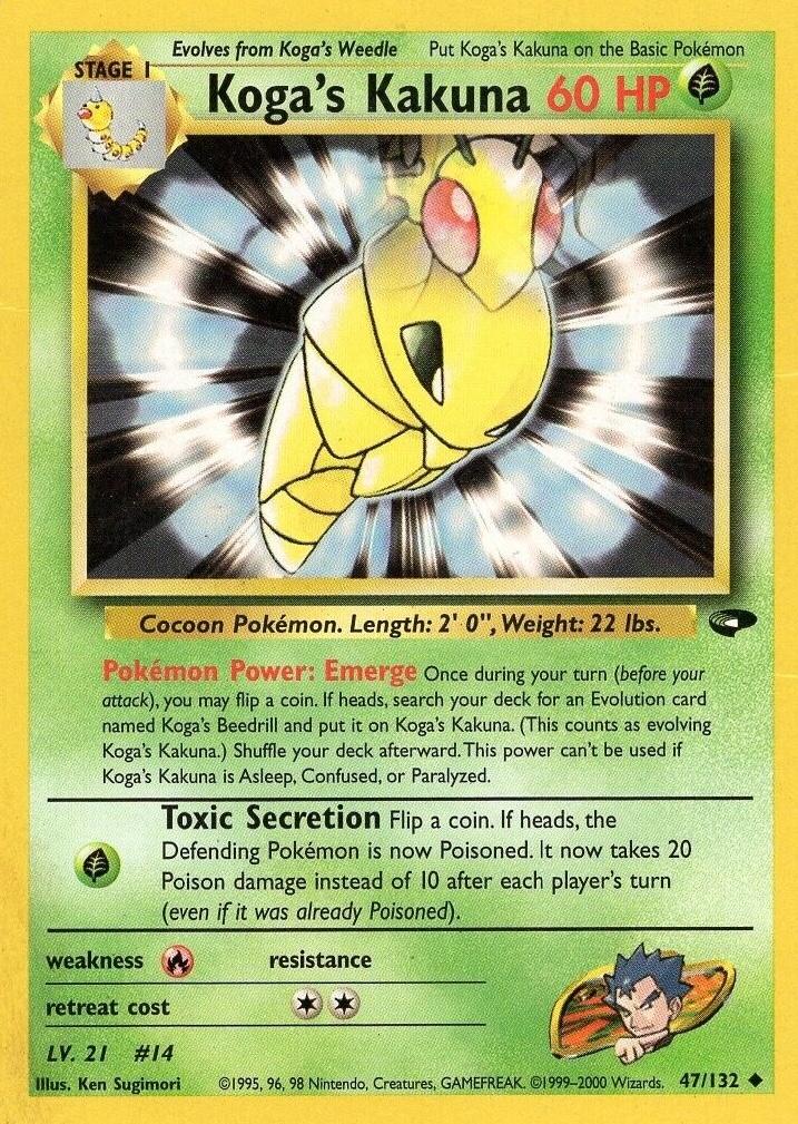 Koga's Kakuna #047 Gym Challenge (EN)
