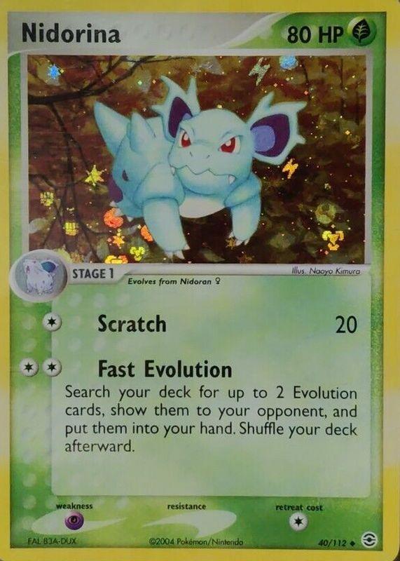Nidorina #040 FireRed & LeafGreen (EN)