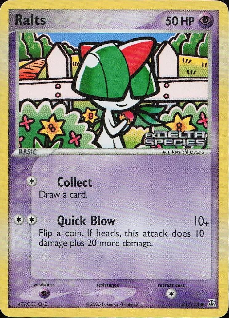 Ralts [Stamped] #081 Delta Species (EN)