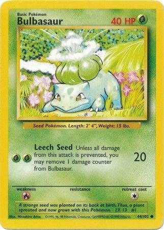 Bulbasaur #044 Base Set (EN)