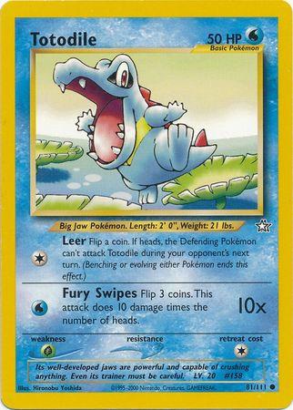 Totodile #081 Neo Genesis (EN)