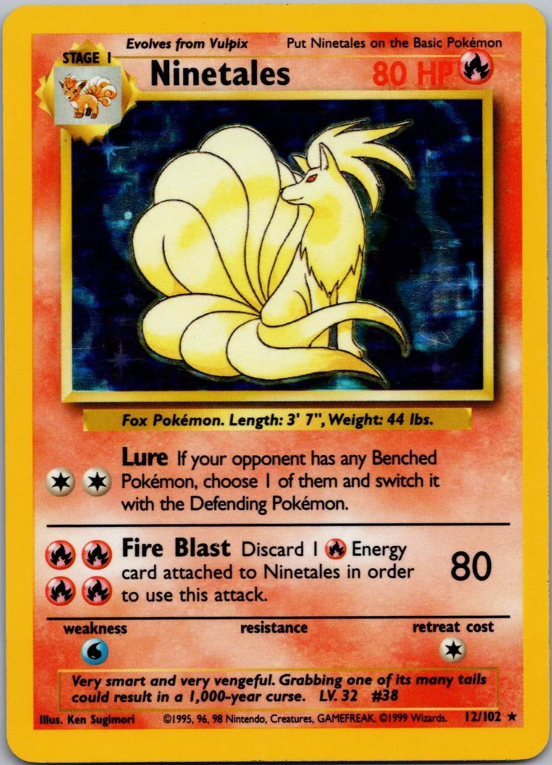 Ninetales #012 Base Set (ES)