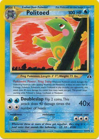 Politoed #027 Neo Discovery (EN)