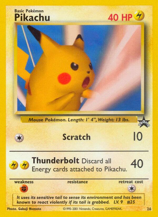 Pikachu #026 Wizards Black Star Promos (ES)