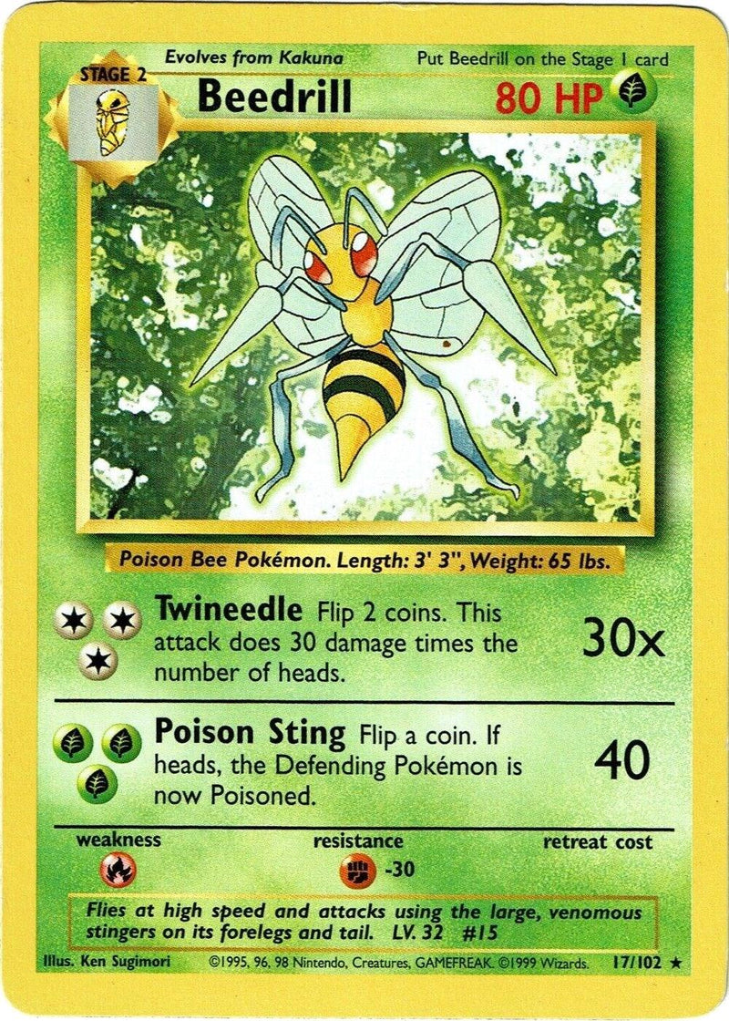 Beedrill #017 Base Set (EN)