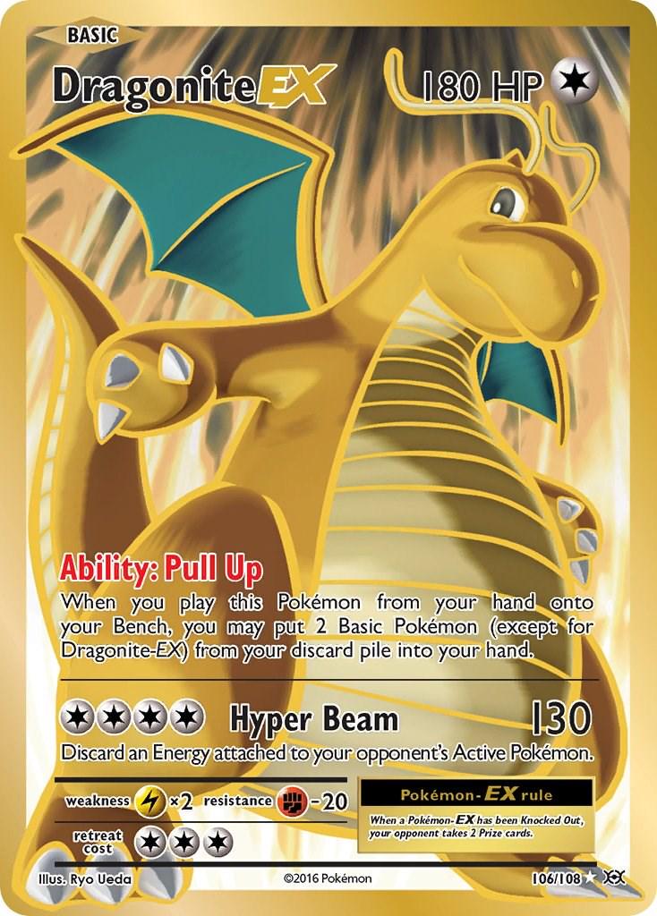 Dragonite Ex #106 Evolutions (EN)
