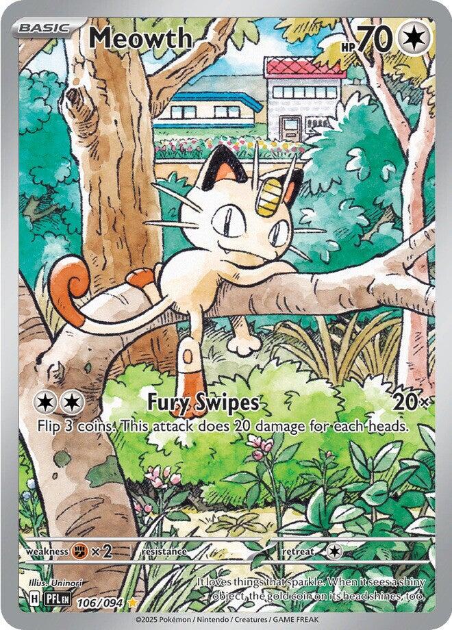 Meowth #106 Phantasmal Flames (EN)