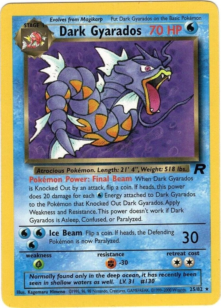 Dark Gyarados #025 Team Rocket (EN)