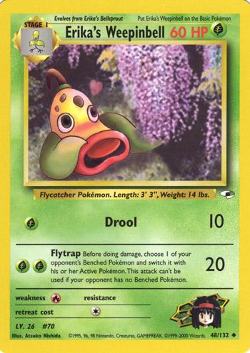 Erika's Weepinbell #048 Gym Heroes (EN)